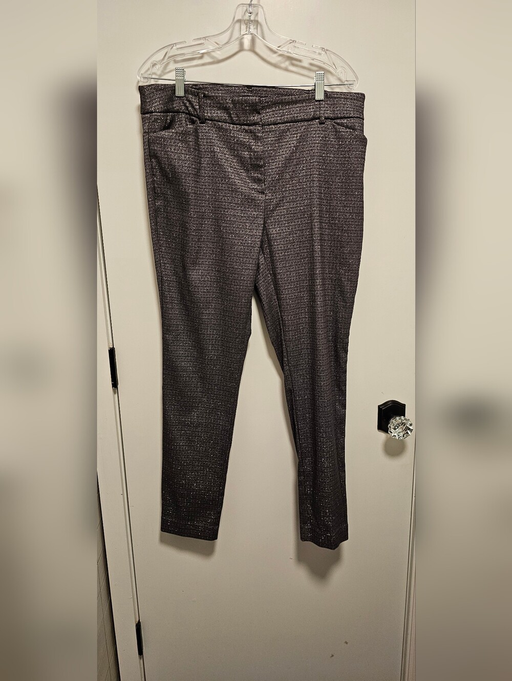 7th Avenue New York And Company Size 14 Metallic Pants